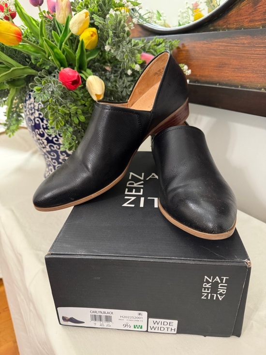 Naturalizer Shoes - Naturalizer Carlyn Black Women's Slip-On Loafers Shootie 9.5W